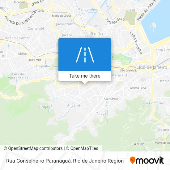 Rua Conselheiro Paranaguá map