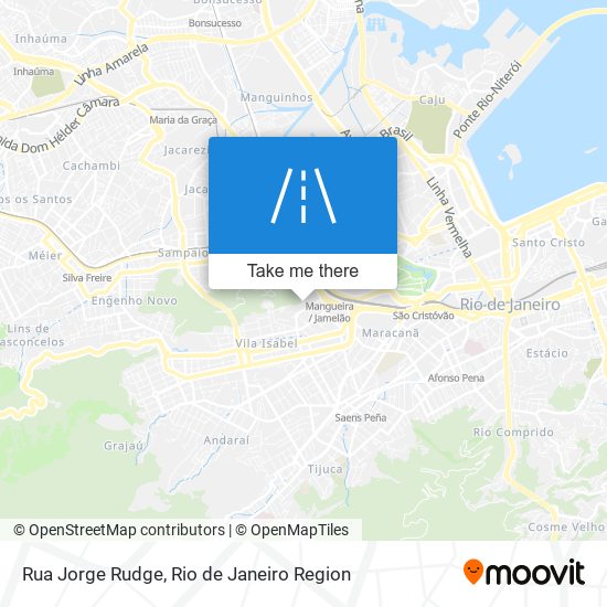 Mapa Rua Jorge Rudge