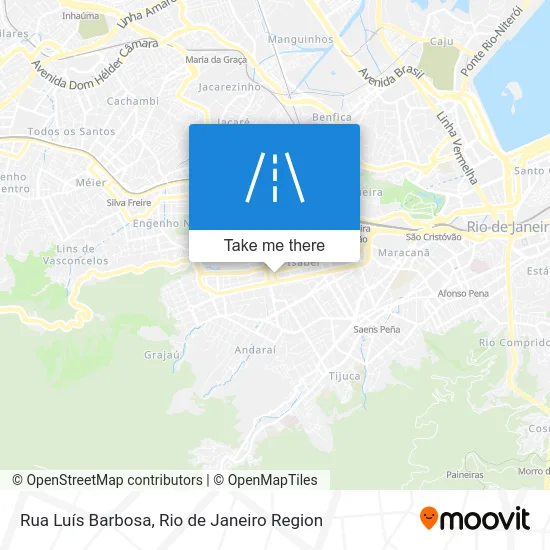 Rua Luís Barbosa map