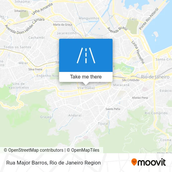 Rua Major Barros map