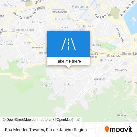 Rua Mendes Tavares map