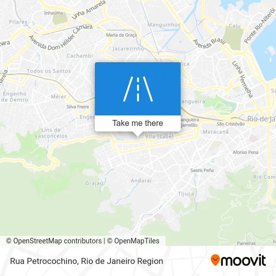 Rua Petrocochino map