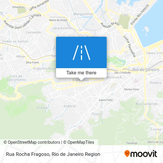Rua Rocha Fragoso map