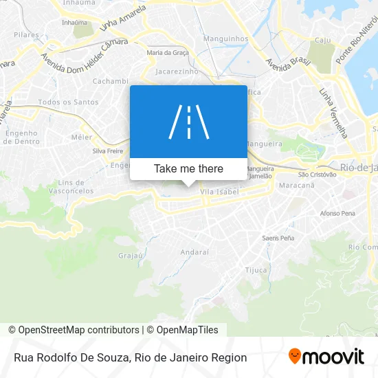 Rua Rodolfo De Souza map