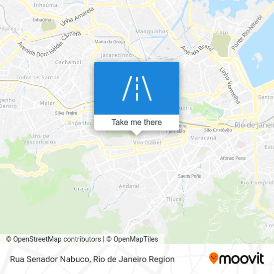 Rua Senador Nabuco map