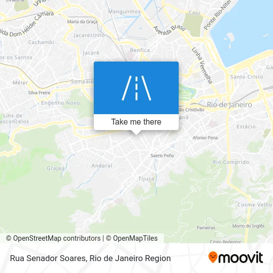 Rua Senador Soares map