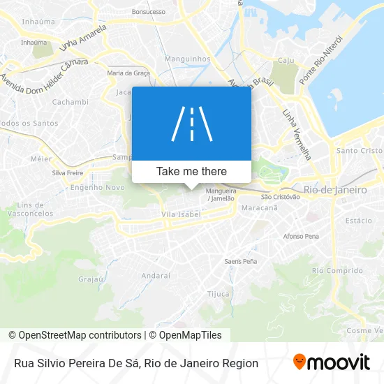 Rua Silvio Pereira De Sá map