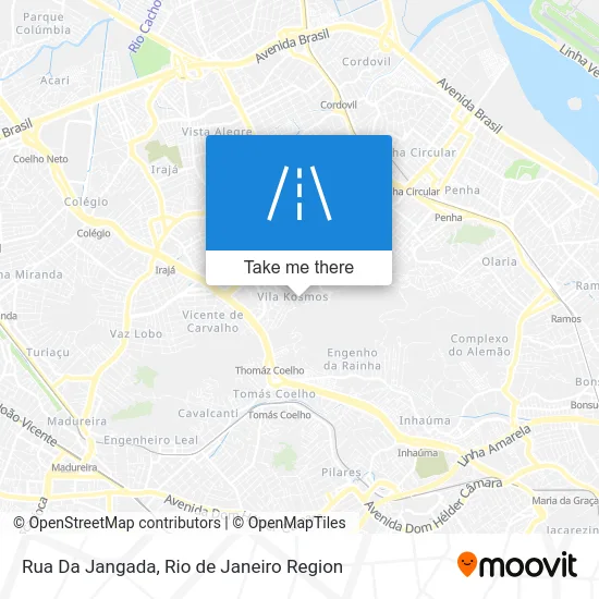 Rua Da Jangada map