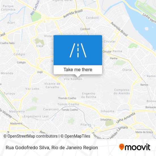 Rua Godofredo Silva map