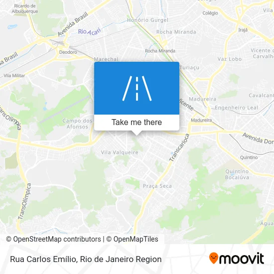 Rua Carlos Emílio map