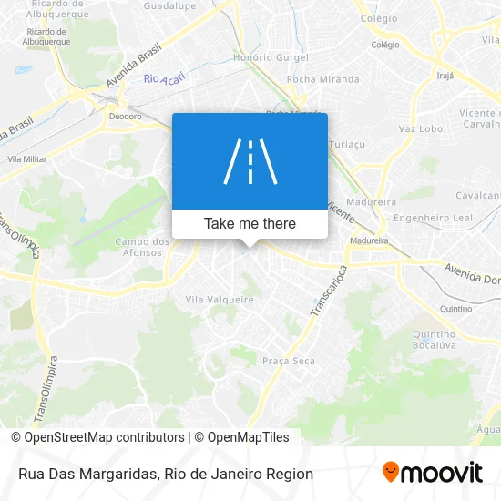 Rua Das Margaridas map