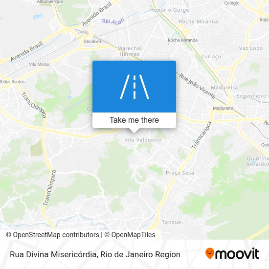 Rua Divina Misericórdia map