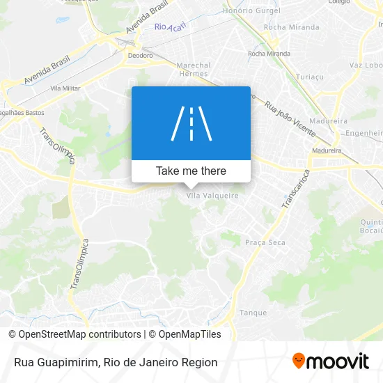 Rua Guapimirim map