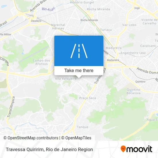 Travessa Quiririm map