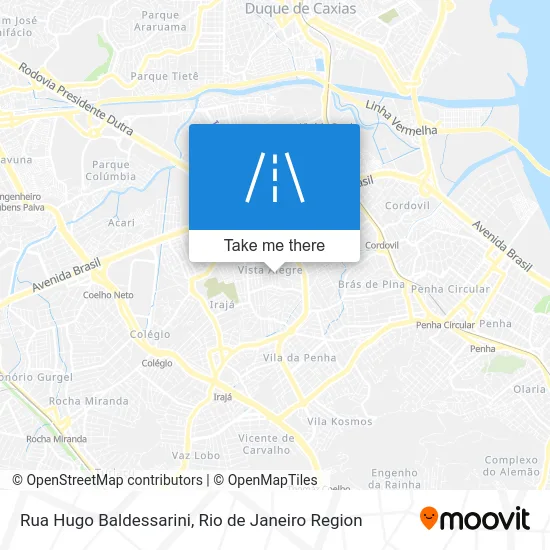 Rua Hugo Baldessarini map