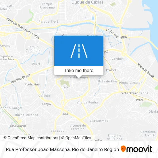 Rua Professor João Massena map