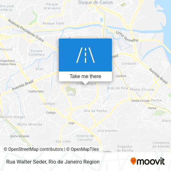 Rua Walter Seder map