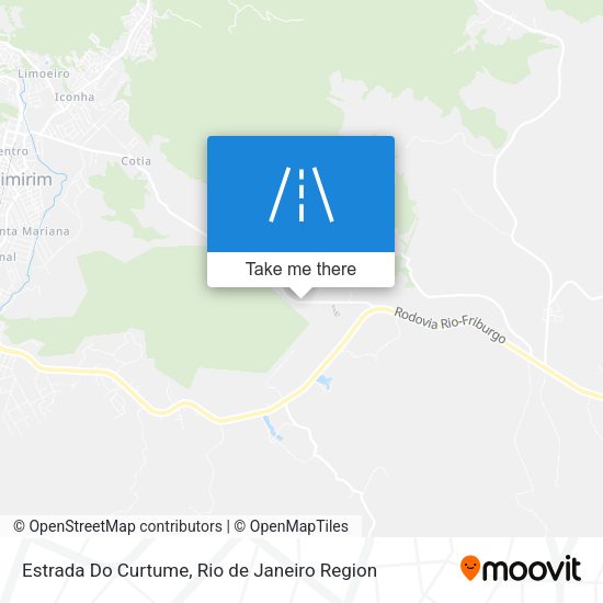 Estrada Do Curtume map