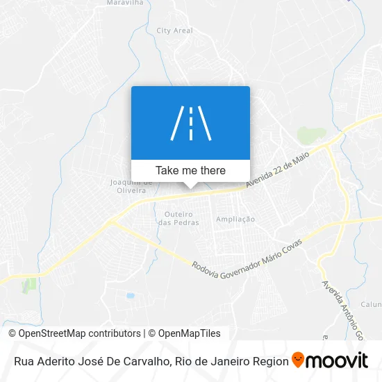 Rua Aderito José De Carvalho map