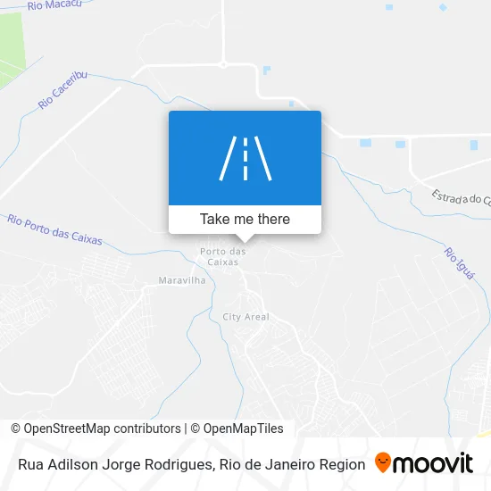 Rua Adilson Jorge Rodrigues map