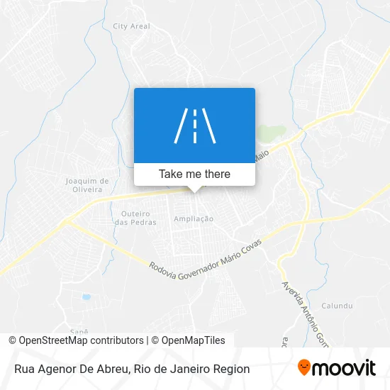 Rua Agenor De Abreu map