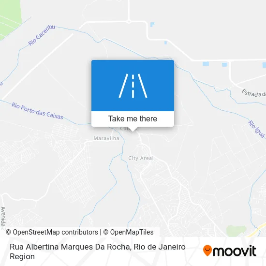 Rua Albertina Marques Da Rocha map