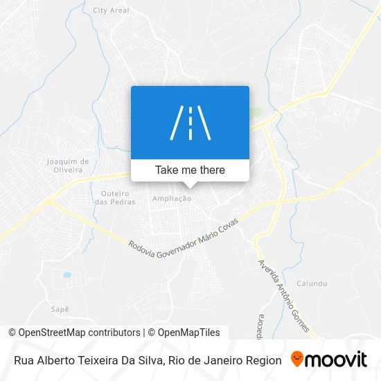 Rua Alberto Teixeira Da Silva map