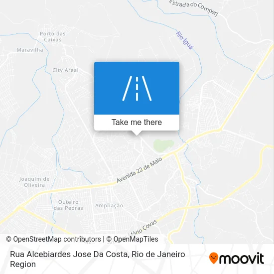 Rua Alcebiardes Jose Da Costa map