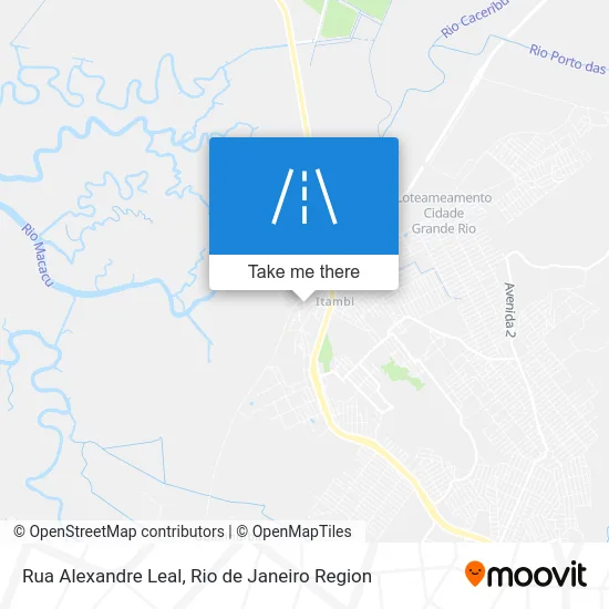 Rua Alexandre Leal map