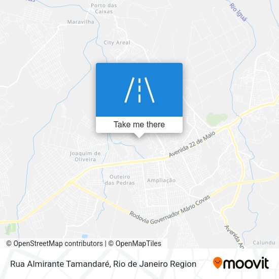 Rua Almirante Tamandaré map