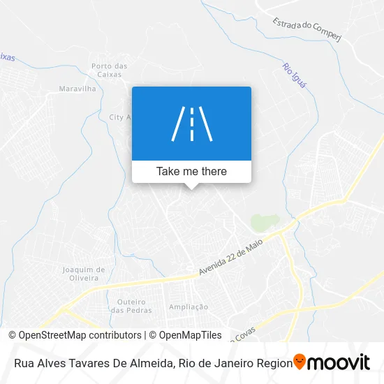 Rua Alves Tavares De Almeida map