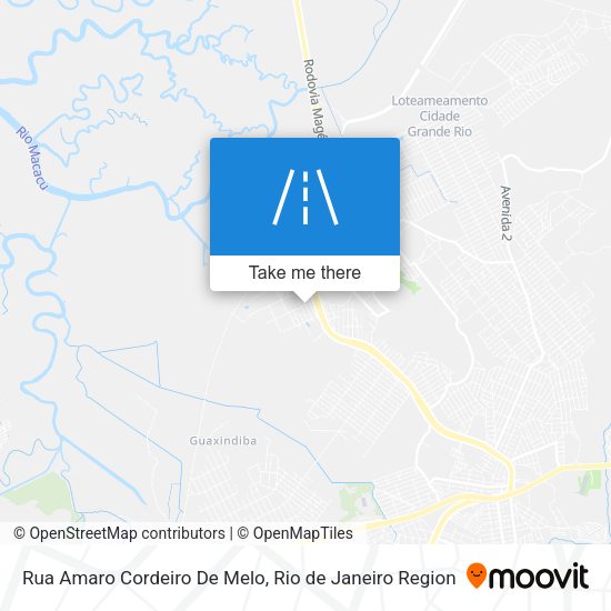 Rua Amaro Cordeiro De Melo map