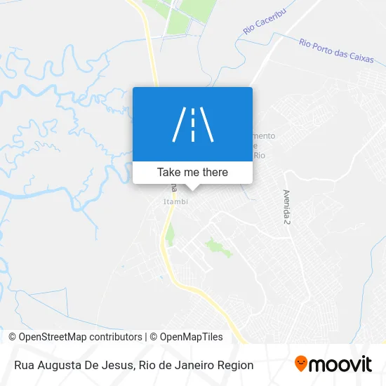 Rua Augusta De Jesus map