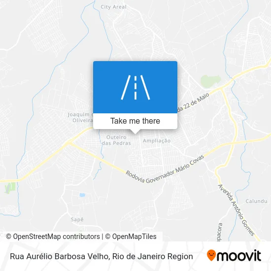 Rua Aurélio Barbosa Velho map