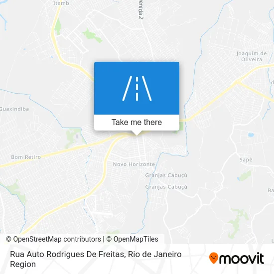 Rua Auto Rodrigues De Freitas map
