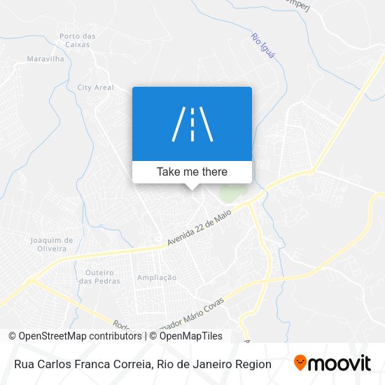 Rua Carlos Franca Correia map