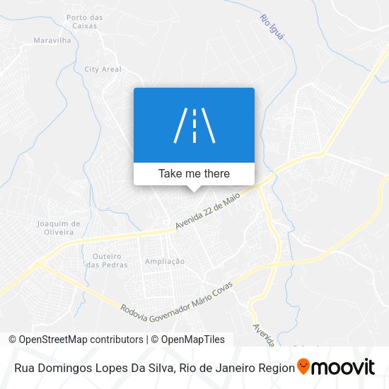 Rua Domingos Lopes Da Silva map