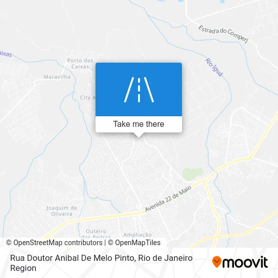 Rua Doutor Anibal De Melo Pinto map
