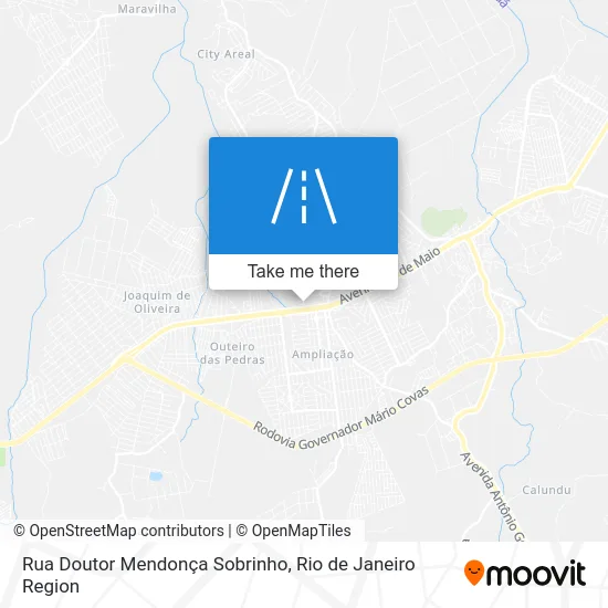 Rua Doutor Mendonça Sobrinho map
