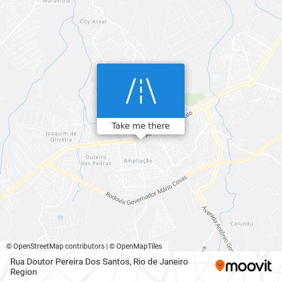 Mapa Rua Doutor Pereira Dos Santos