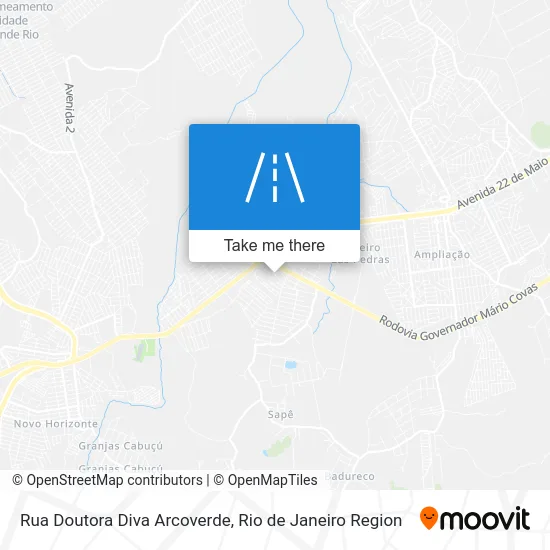 Rua Doutora Diva Arcoverde map