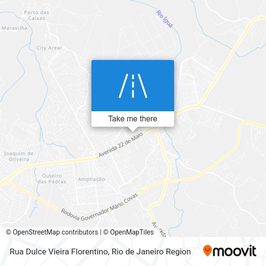 Rua Dulce Vieira Florentino map