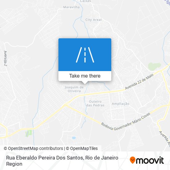 Mapa Rua Eberaldo Pereira Dos Santos