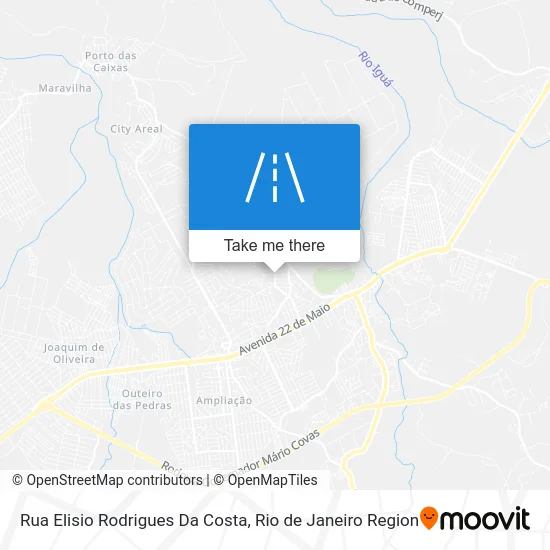Rua Elisio Rodrigues Da Costa map