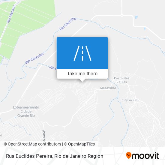 Rua Euclides Pereira map