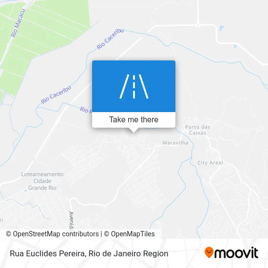 Rua Euclides Pereira map
