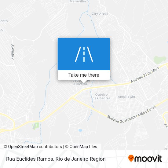 Rua Euclides Ramos map