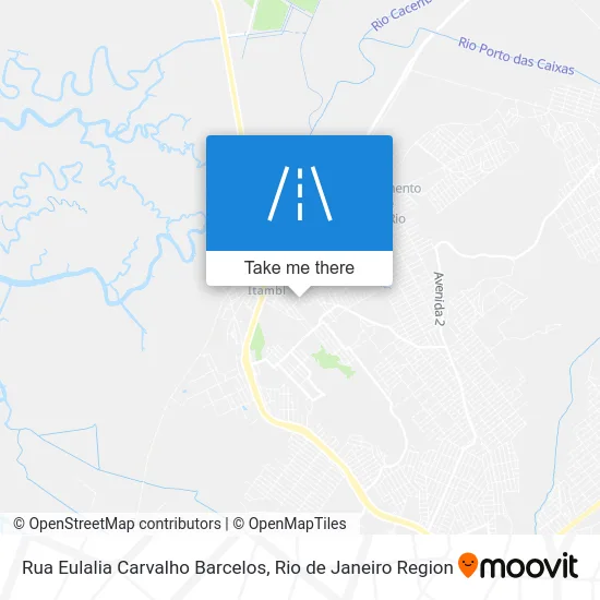Rua Eulalia Carvalho Barcelos map