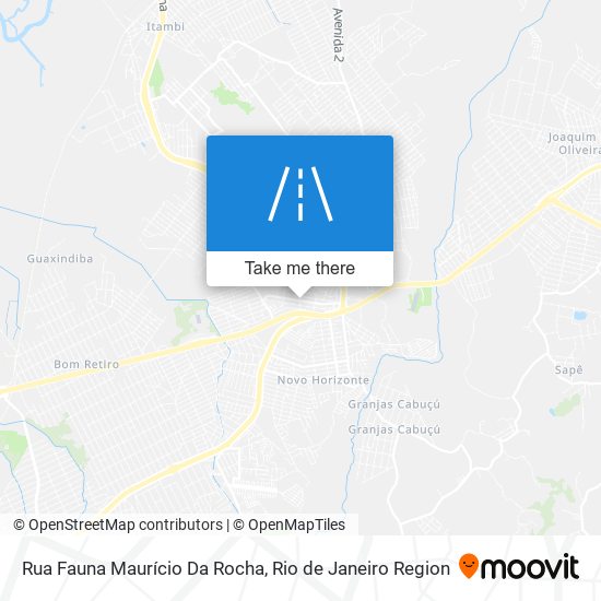 Rua Fauna Maurício Da Rocha map