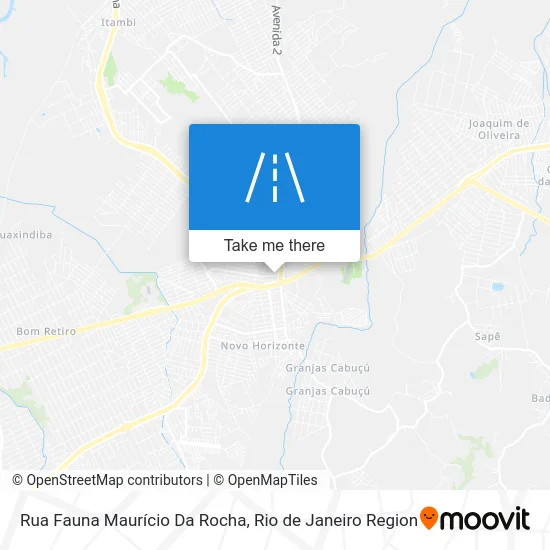 Rua Fauna Maurício Da Rocha map